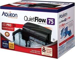 Aqueon QuietFlow 75 LED Pro HOB Filter