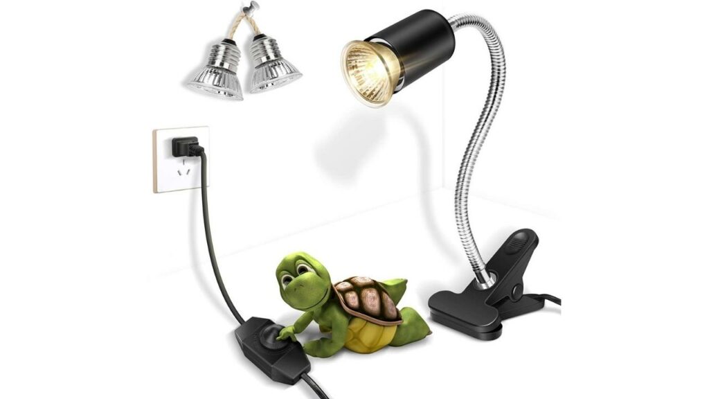 Fischuel Reptile Adjustable Heat Lamp with Clamp