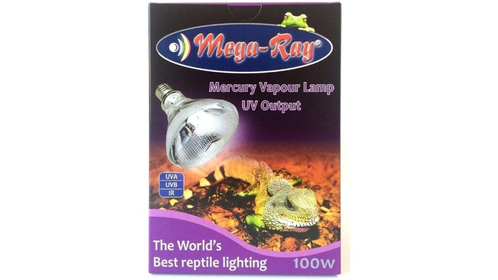 Mega-Ray 100 Watts Mercury Vapor Bulb