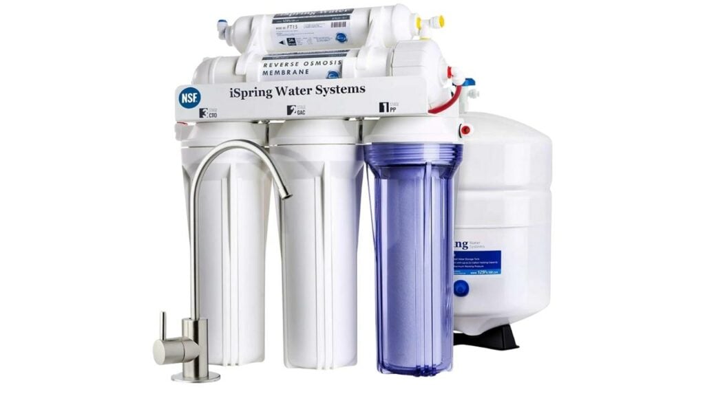iSpring RCC7 5-Stage Reverse Osmosis Filtration System